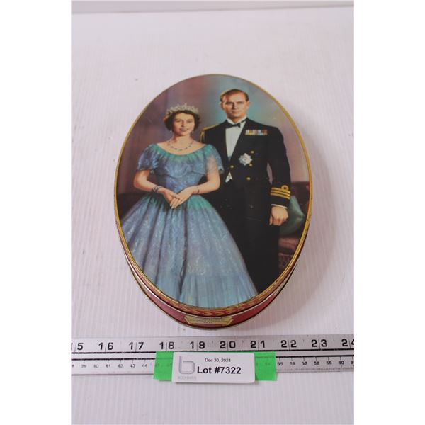Queen Elizabeth II and Prince Philip Collector Tin