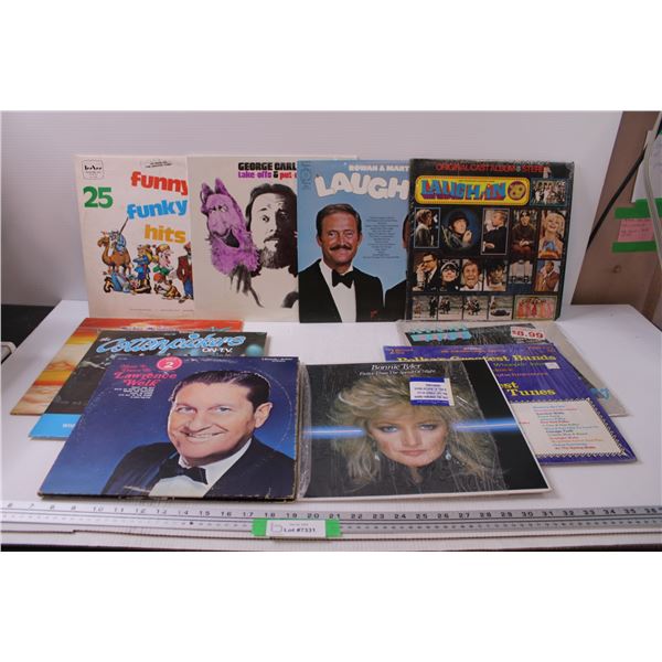 (10) Records: George Carlin, Bonnie Tyler, Comedy, Cottonpickers, Miami Vice, Misc.