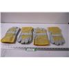 Image 1 : (4) Work Gloves - Size Large