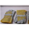 Image 2 : (4) Work Gloves - Size Large