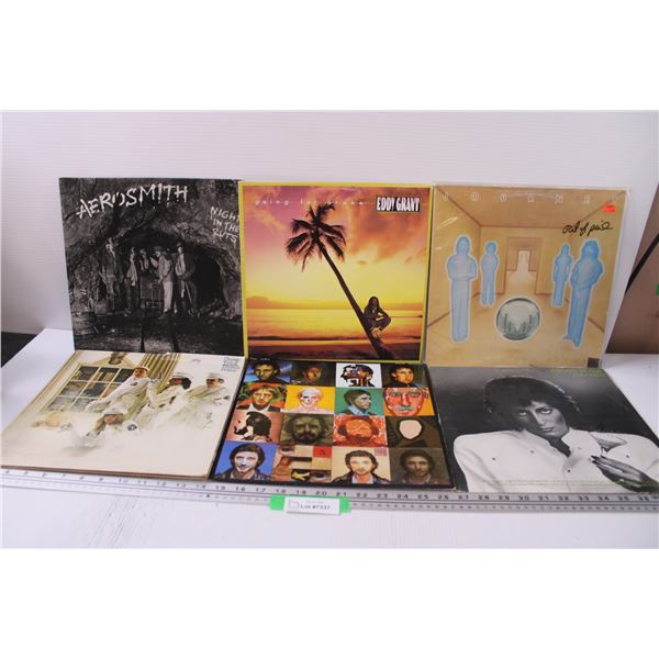 (6) Records: Aerosmith, Cheap Trick, Journey, Eddy Grant, The Who, Rough Trade