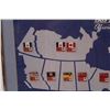 Image 3 : Canadian 1989 Olympic Games Co-op Pins Picture - 20" x 14"