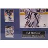 Image 3 : Ed Belfour - Toronto Maple Leaf's Hockey Picture - 23" x 19"