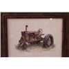 Image 2 : Farmall Tractor Picture in Frame - 14.5" x 12.5"