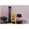 Image 3 : (5) Flashlights, Various Cords, Bulk Tape Remover - As Is