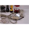 Image 4 : (5) Flashlights, Various Cords, Bulk Tape Remover - As Is