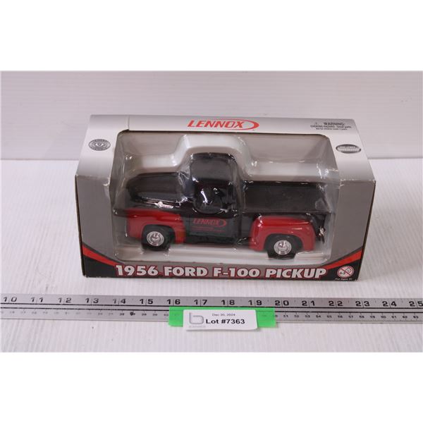 Lennox Model 1956 Ford F-100 Pickup Truck - 1:24 Scale - NIB