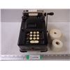 Image 1 : Vintage Remington Adding Machine with Extra Rolls