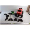 Image 1 : R/C Truck and Boat with Controllers - As Is