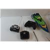 Image 3 : R/C Truck and Boat with Controllers - As Is