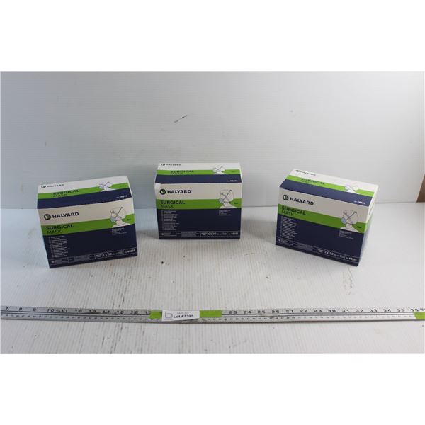 Halyard Surgical Masks - Sealed