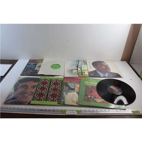 (10) Vinyl Records - The Sound of Christmas, Autry Inman and Tennessee Ernie Ford