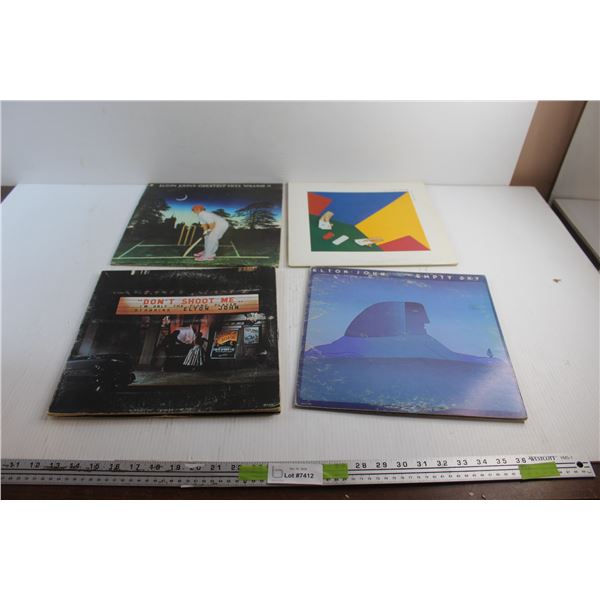 (4) Elton John's Vinyl Records