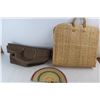 Image 2 : Wicker Shoulder Bag "Mexico", Suzy Shier Hand Bag, Wicker Fan