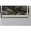 Image 2 : Framed 'Brown Bear Cubs' Drawing by Amneris Fernandez 13.5" x 11"