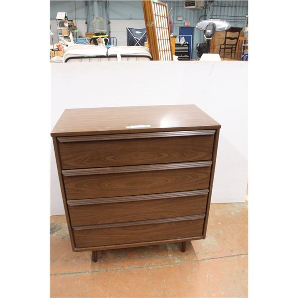 * Viscol MCM Four Drawer Dresser - Some Wear - 34" x 37" x 18"