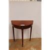 Image 1 : * Bombay Half Moon Table - Some Wear - 24" x 12" x 29.5"