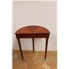 Image 3 : * Bombay Half Moon Table - Some Wear - 24" x 12" x 29.5"