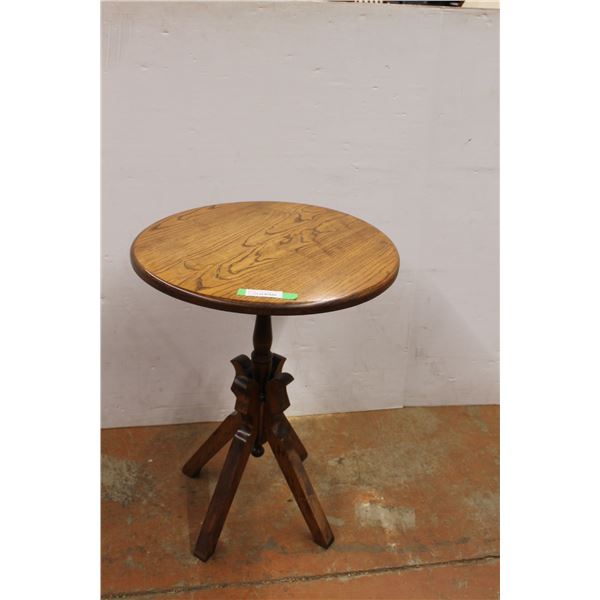 * Custom Built Round Entry Table - 22" x 32"