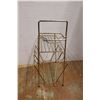 Image 3 : * MCM Metal Magazine Rack w/ Ashtray Holder - 18.5" x 29" x 12"