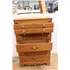 Image 2 : * Five Drawer Dresser - Some Wear - 31" x 46" x 17"
