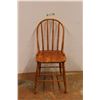 Image 1 : * Wood Desk Chair - 33" Back Height & 17.5" Seat Height