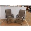 Image 1 : * (2) Folding Lawn Chair Set