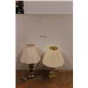 * (2) Table Lamps - Works - Some Wear
