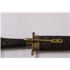 Image 4 : Vintage Wood & Brass Knife & Scabbard Set