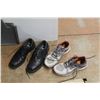 Image 2 : Rifle Case, (3) Pairs of Shoes - Size 7Y, Plastic Tote and Enamel Bowl