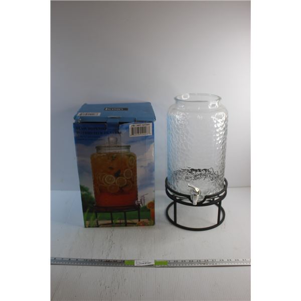 12 L Glass Dispenser - Missing Lid