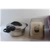 Image 2 : T Fal Express Cooker, Glass Platter, Shopping Basket and Kitchen Mill