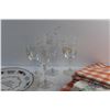 Image 2 : Table Cloths, Doilies, Anniversary Plates and Glass Goblets