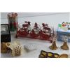 Image 9 : Christmas Tree Ornaments, Candle Holder and Storage Tin