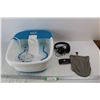 Homedics Bubble Bliss Foot Spa- Powers On, Beats ep Headphones w/ Bag, Cannot Guarantee Authenticity