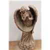 Image 2 : *Angel Holding Dove Whiteware Statue- 35'' Tall