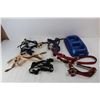 Image 2 : (3) Dog Harnesses, Dog Food & Water Tray- All As Is