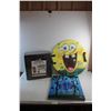 Image 1 : TV Foam Box, SpongeBob SquarePants Snow Slide and Modern Art Painting 20'' x 16''