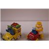 Image 3 : (4) Sesame Street Die Cast Cars: Big Bird & Cookie Monster