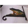 Image 4 : Cast Iron Frog Planter Holder (Wall Mountable) - 12" x 13"