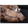 Image 2 : John Perry Driftwood & Whale Figurine - 10" x 11" - Has Chip on Tail