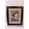 Image 1 : Bathing Room Print in Picture Frame - 20" x 24"