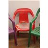 Image 3 : **(3) Plastic Lounge Chairs