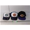 Image 1 : (3) Hats- Los Angeles Lakers, Houston Astros, Seattle Mariners, Smoky Smell