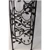 Image 2 : *Metal Wine Rack 39.5" Tall x 9.5" Wide