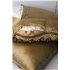 Image 4 : *(6) Brown Sequined Throw Pillows- As Is