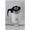 Image 1 : Corning Ware Blue Cornflower 9- Cup Coffee Pot