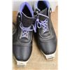 Image 6 : *Pair Of Cross Country w/ Poles & Size 12 Boots, w/ Pair of Downhill Ski Boots- Approximately Size