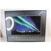 Image 2 : *Framed Northern Lights Creativity Picture, w/ Certificate Of Quality Assurance- 24'' x 30''