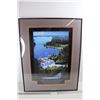 Image 1 : *The Essence Of Change Framed waterfall Picture w/ Certificate Of Assurance - 22.5'' x 28.5''